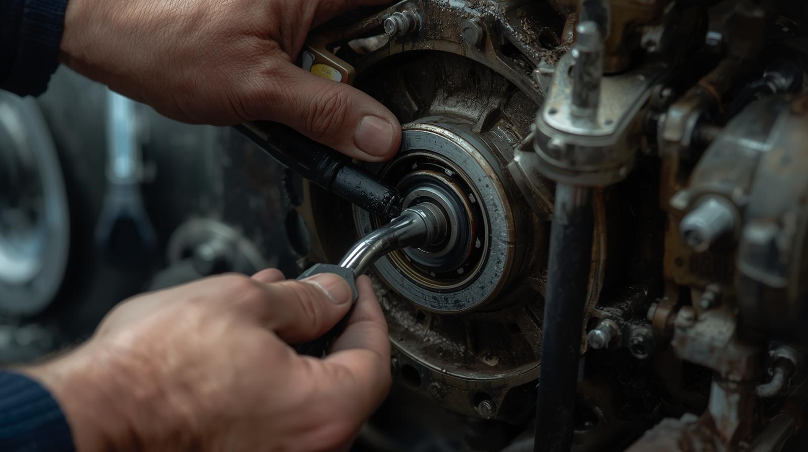 Motor rulman değişimi